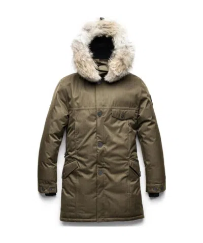Nobis Hooded Down Jacket In Green