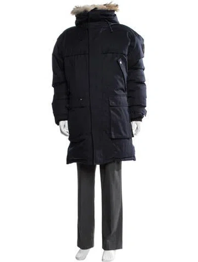 Pre-owned Nobis Parka In Blue