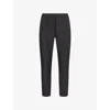 Nobl Mens Black Hudson Drawstring Woven Trousers In Black