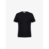 Nobl Mens Black Rome Slim-fit Cotton T-shirt Xl In Black