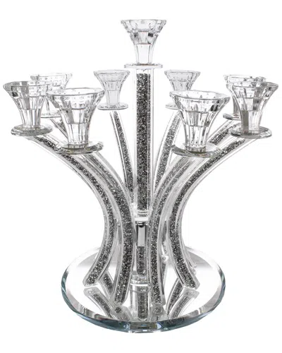 Noble Gift Bt Shalom Crystal Candelabra