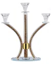 Noble Gift Bt Shalom Crystal Candelabra