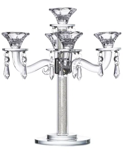 Noble Gift Bt Shalom Crystal Candelabra