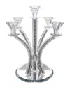 Noble Gift Bt Shalom Crystal Candelabra