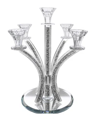 Noble Gift Bt Shalom Crystal Candelabra