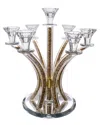 Noble Gift Bt Shalom Crystal Candelabra
