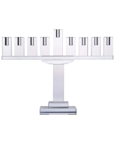 NOBLE GIFT BT SHALOM CRYSTAL MENORAH SYMMETRICAL