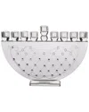 Noble Gift Exquisite Crystal Menorah In Clear