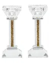 Noble Gift Bt Shalom Set Of 2 Crystal Candlesticks