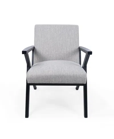 Noble House Alturas Club Chair In Light Gray