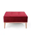 Noble House Amman Ottoman In Red