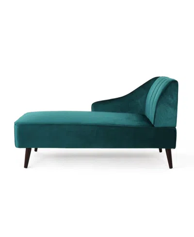 Noble House Auley Chaise In Teal