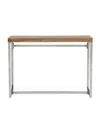 Noble House Berea Rustic Glam Handcrafted Acacia Wood Desk In Natural