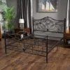 Noble House Cedric King Bed In Charcoal