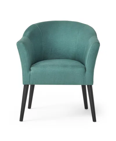 Noble House Cosette Arm Chair In Teal