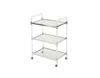 Noble House Erika Acrylic Bar Trolley