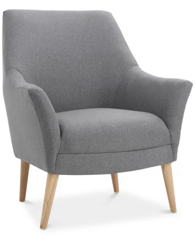 Noble House Fannen Club Chair In Grey