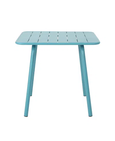 Noble House Lacina Dining Table In Teal