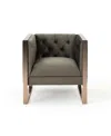 Noble House Lorelei Club Chair In Grey