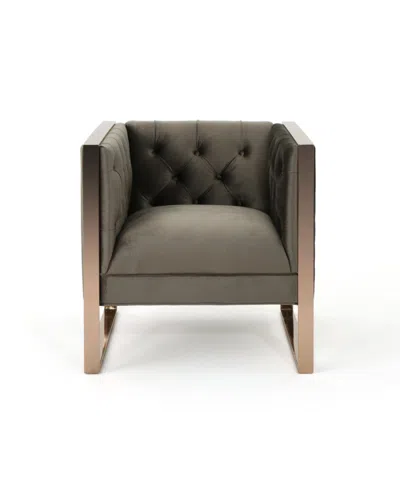 Noble House Lorelei Club Chair In Grey