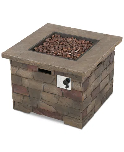 Noble House Merola Gas Fire Pit In Natural