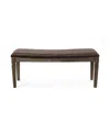 Noble House Ophir Bench In Chocolate