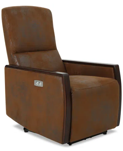 Noble House Pedrin Recliner In Brown