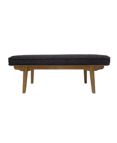 Noble House Reagan Bench In Charcoal