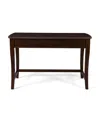 Noble House Rinehart Transitional Lift-top Standing Desk In Dark Brown