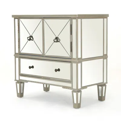 Noble House Ryanne 3 Drawer Cabinet In No Color
