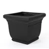 Noble House Salina Outdoor Planter In Black