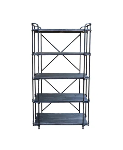 Noble House Schote Indoor 5-tier Book Shelf In No Color