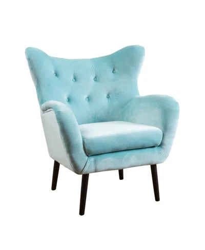 Noble House Seigfried Arm Chair In Blue