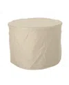 Noble House Shield 34 X 26 Outdoor Furniture Cover In Beige