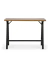 Noble House Shurley Modern Industrial Handcrafted Acacia Wood Desk In Natural