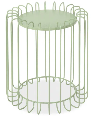 Noble House Sirinya 16" Side Table In Green