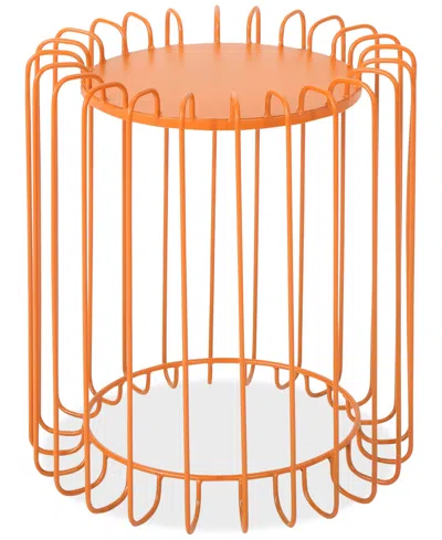 Noble House Sirinya 16" Side Table In Orange