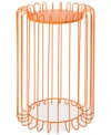 Noble House Sirinya 21" Side Table In Orange