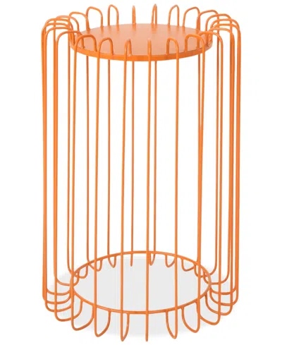 Noble House Sirinya 21" Side Table In Orange