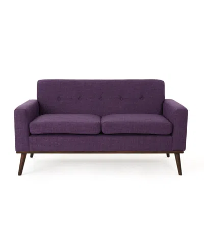 Noble House Stormi 60" Sofa In Purple