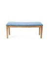 Noble House Svenson Bench In Blue
