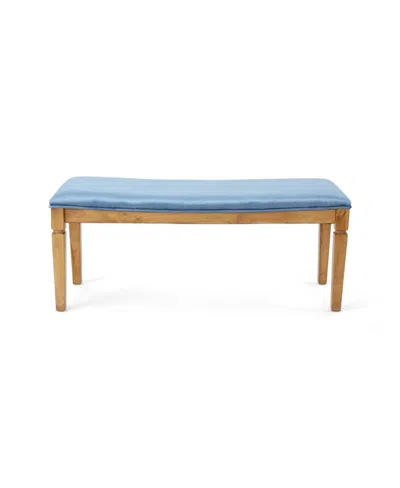 Noble House Svenson Bench In Blue