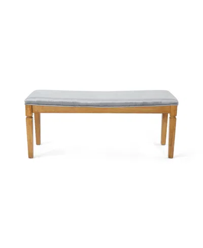 Noble House Svenson Bench In Pewter