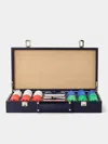 Noble Macmillan Leather Poker Set