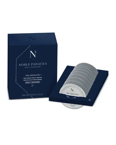 Noble Panacea The Absolute Peptide8 Night Serum Refill In Blue