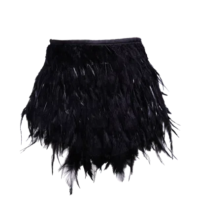 Noblesse Oblige Women's Black Shake A Tail Feather Bottom