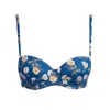 Noblesse Oblige Women's Green Baby Rose Liberty Bridgerton Bra In Green