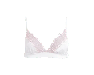 Noblesse Oblige Women's Neutrals Ivory Luna Triangle In Pink