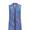 Noblesse Oblige Women's Pride Holographic Mesh Duster