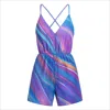 Noblesse Oblige Women's Pride Holographic Mesh Romper